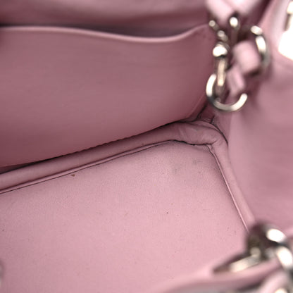 Christian Dior Bullcalf Small Printed Flower Diorissimo Tote Pink 5 of 18