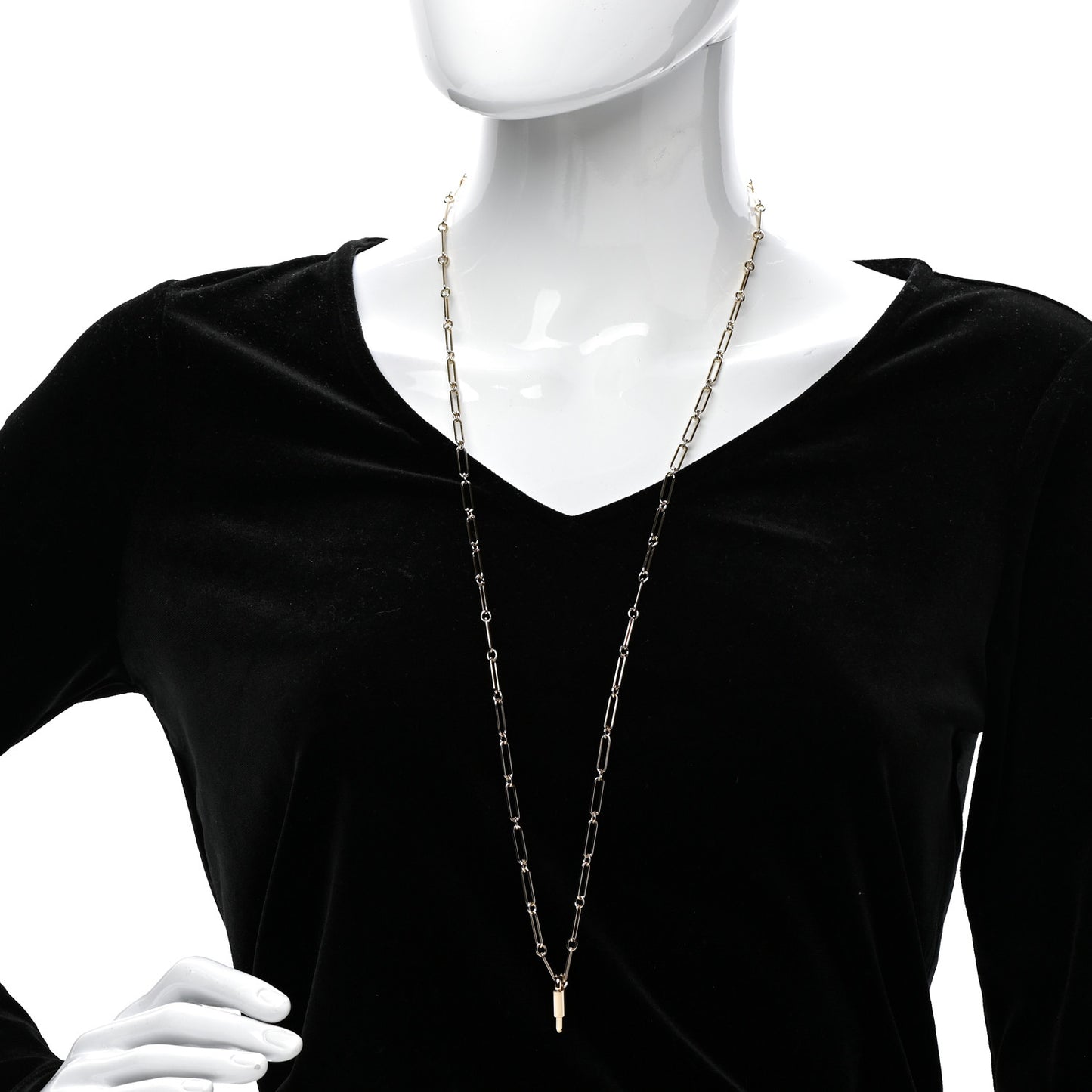 Permabrass Curiosite Long Necklace