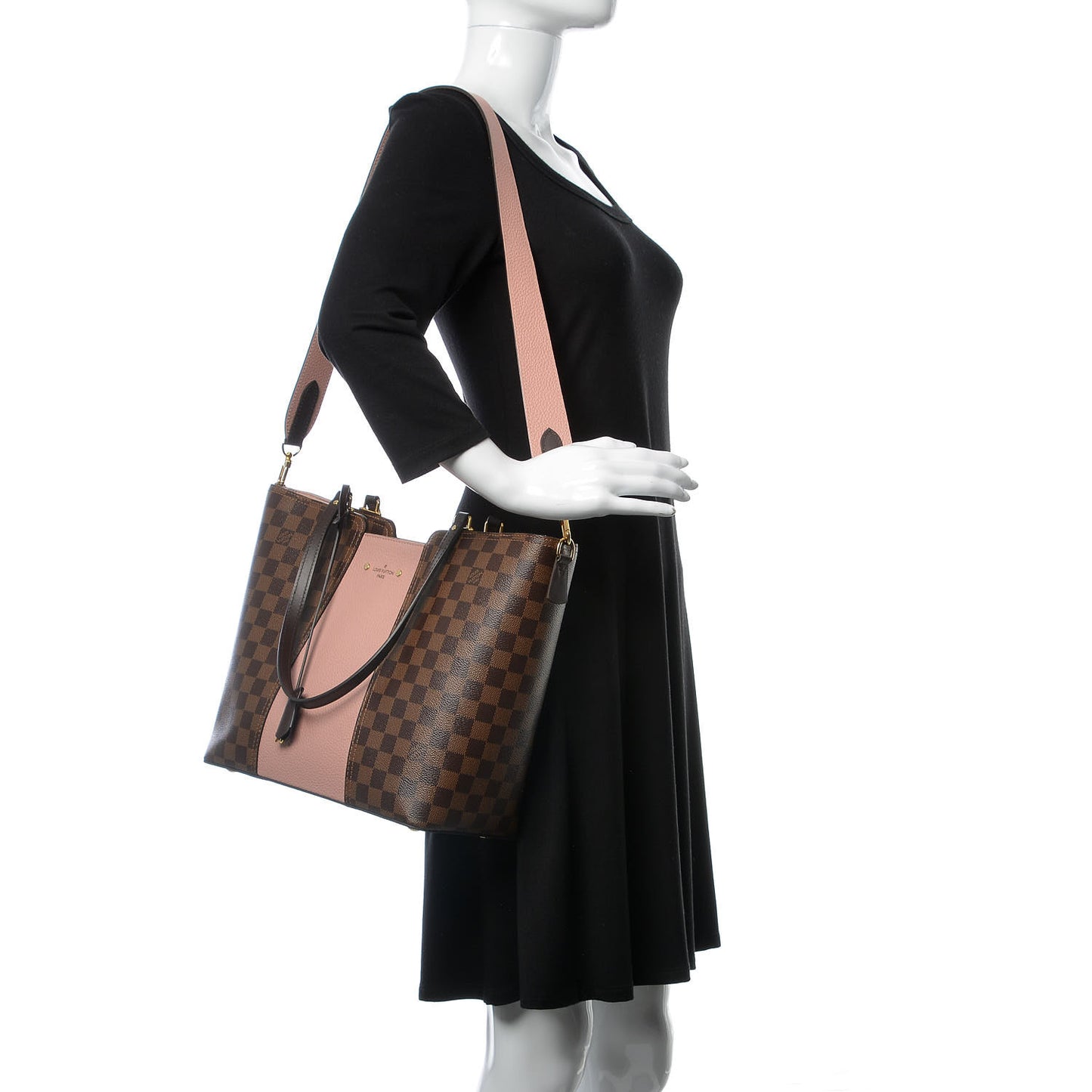 Damier Ebene Jersey Magnolia