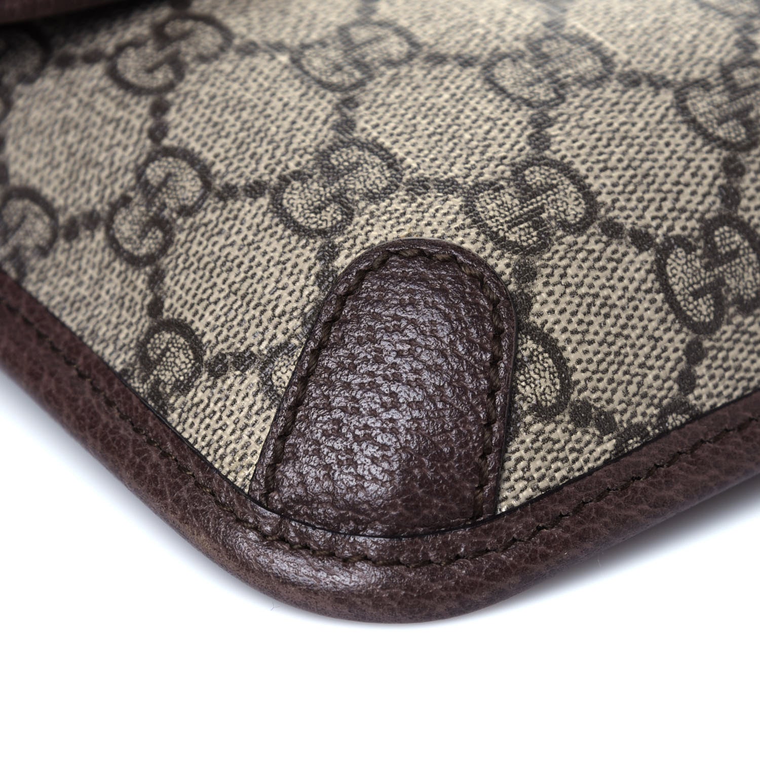 Gucci GG Supreme Monogram Neo Vintage Web Belt Bag Brown 8 of 11