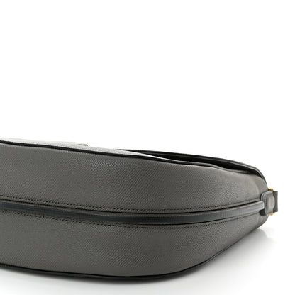 Celine Grained Calfskin Medium Trotteur Light Anthracite 9 of 9