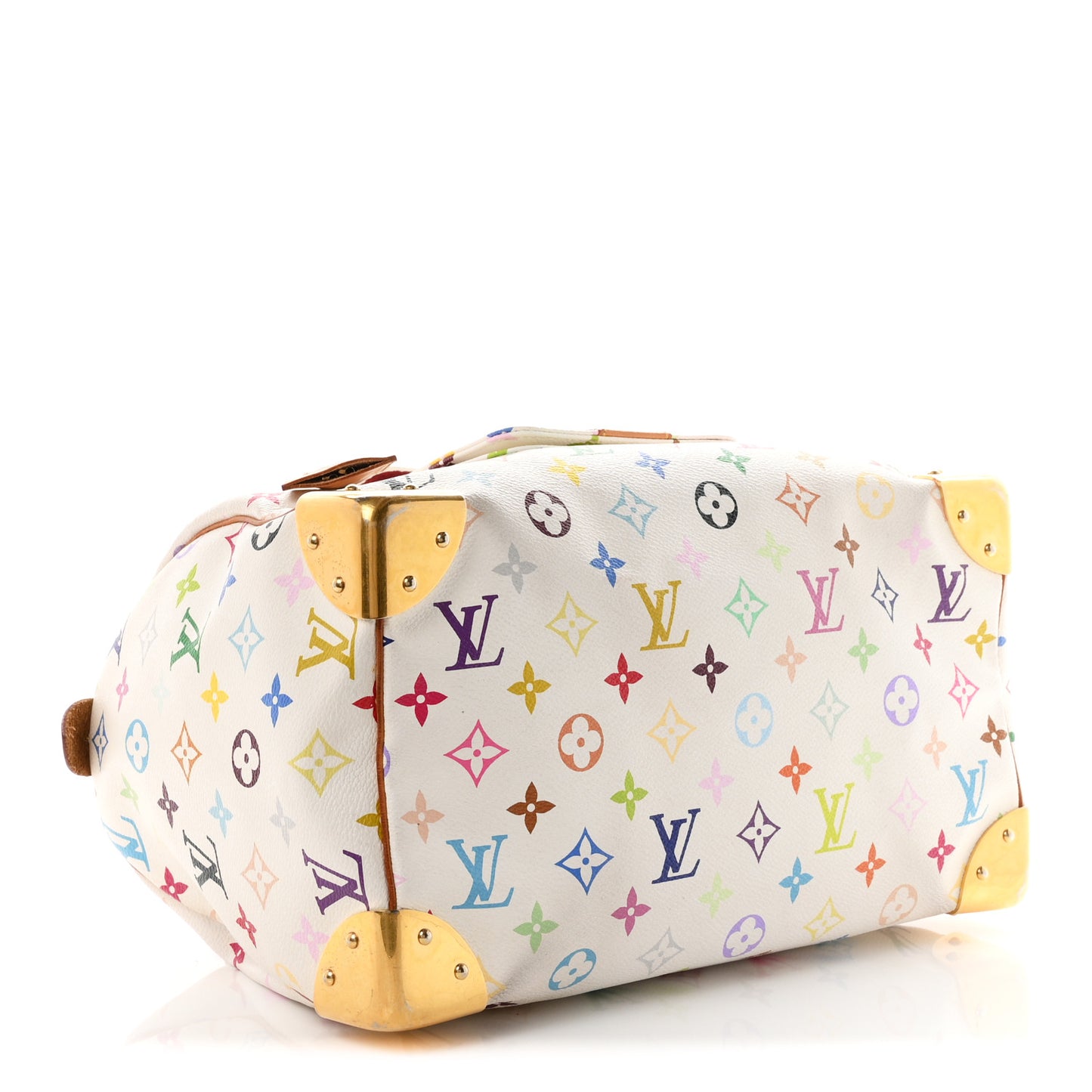 Monogram Multicolor Speedy 30 White