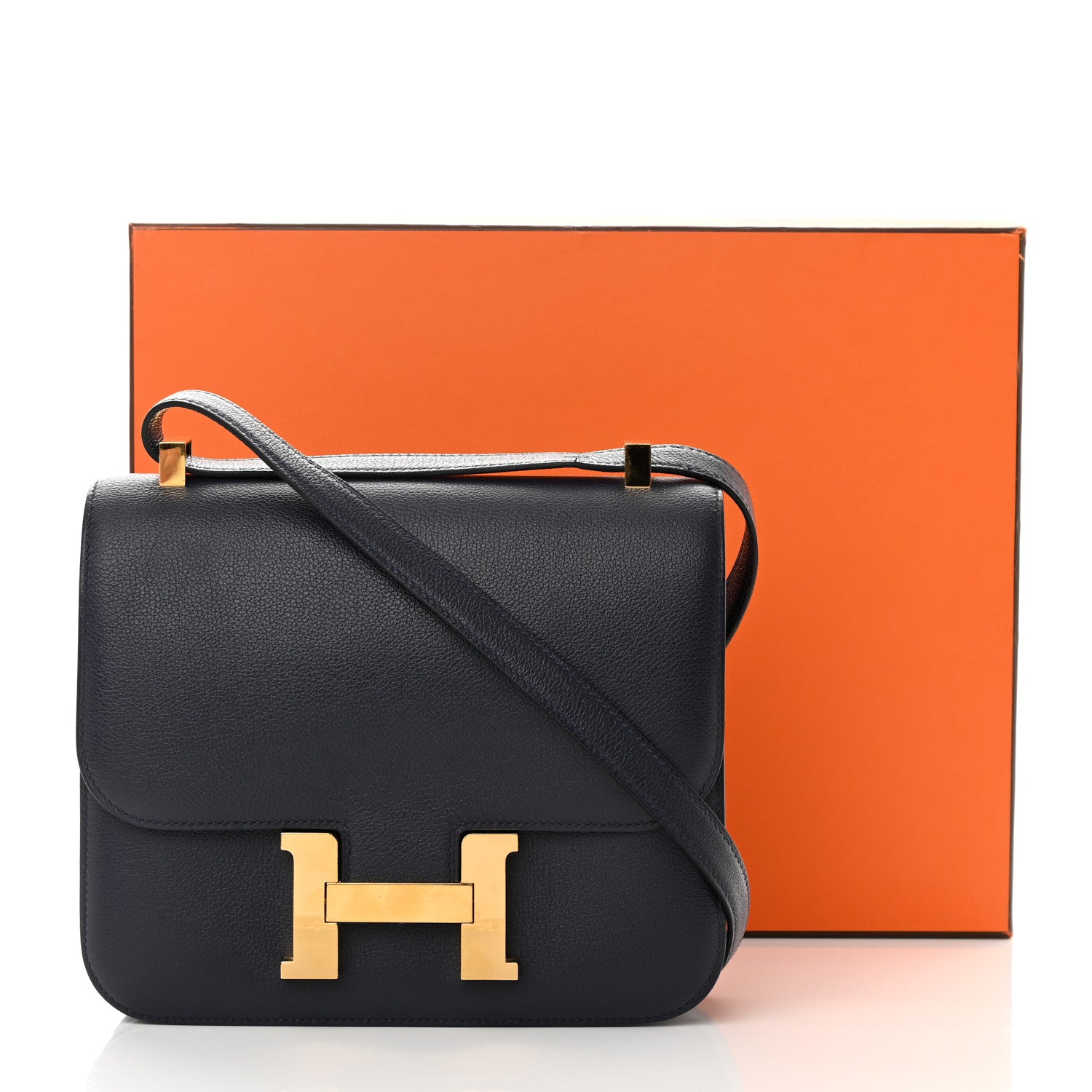 Hermes Evercolor Constance 24 Bleu Nuit 18 of 18