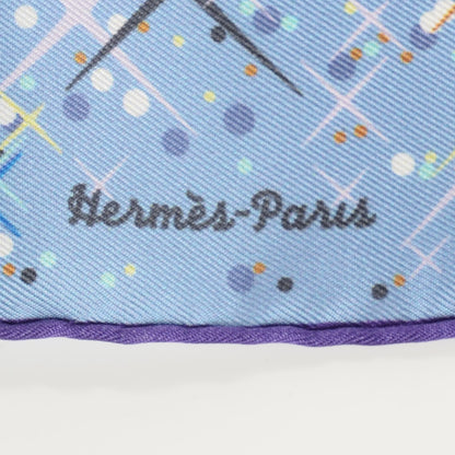 Hermes Silk Magic Kelly Scarf 90 Bleu Ceil Violet Craie 4 of 8