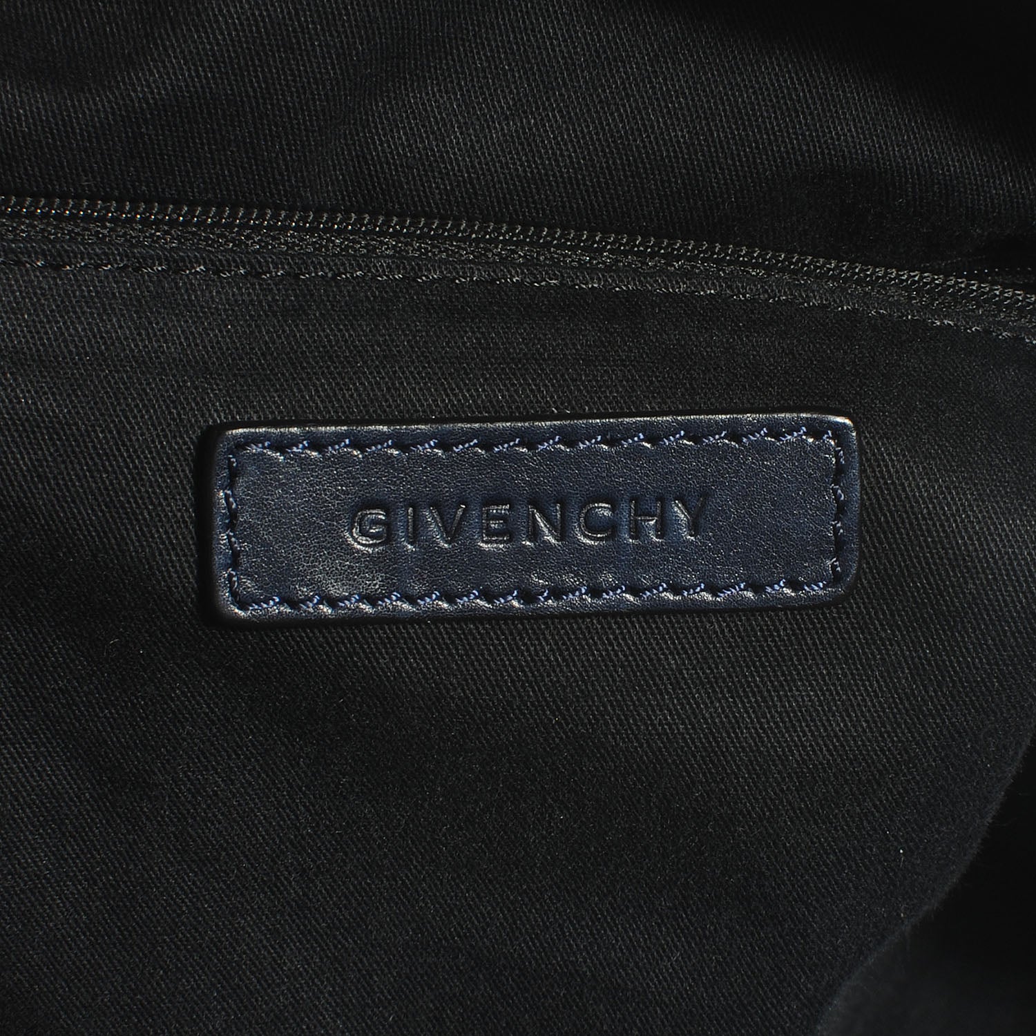 Givenchy Calfskin Large Bi-Color Antigona Black Navy 7 of 8