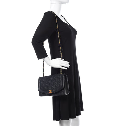Chanel Lambskin Quilted Small Single Flap Black 2 of 21