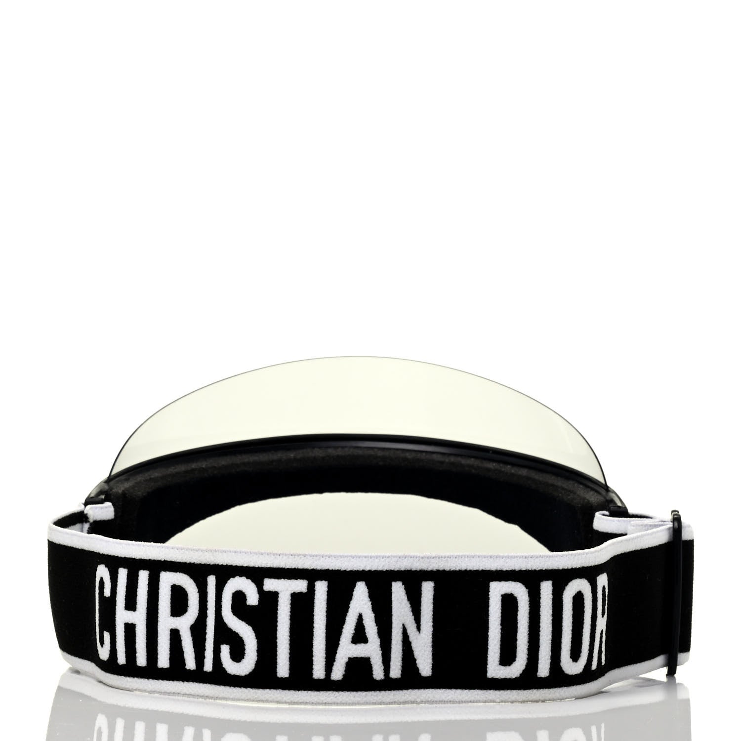 Christian Dior Mirrored DiorClub1 Sun Visor Black 3 of 5