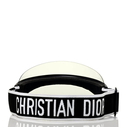 Christian Dior Mirrored DiorClub1 Sun Visor Black 3 of 5