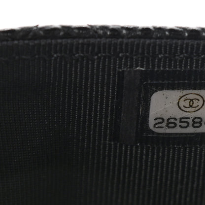 Chanel Caviar Quilted Flap Card Holder Black 8 of 8