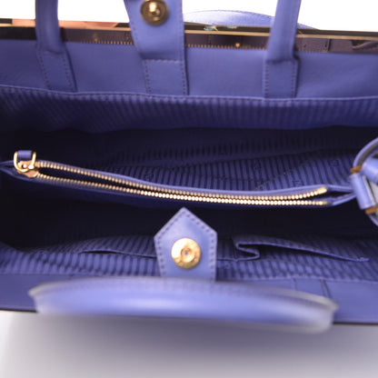 Fendi Vitello Elite Regular 2Jours Tote Cassis 5 of 9