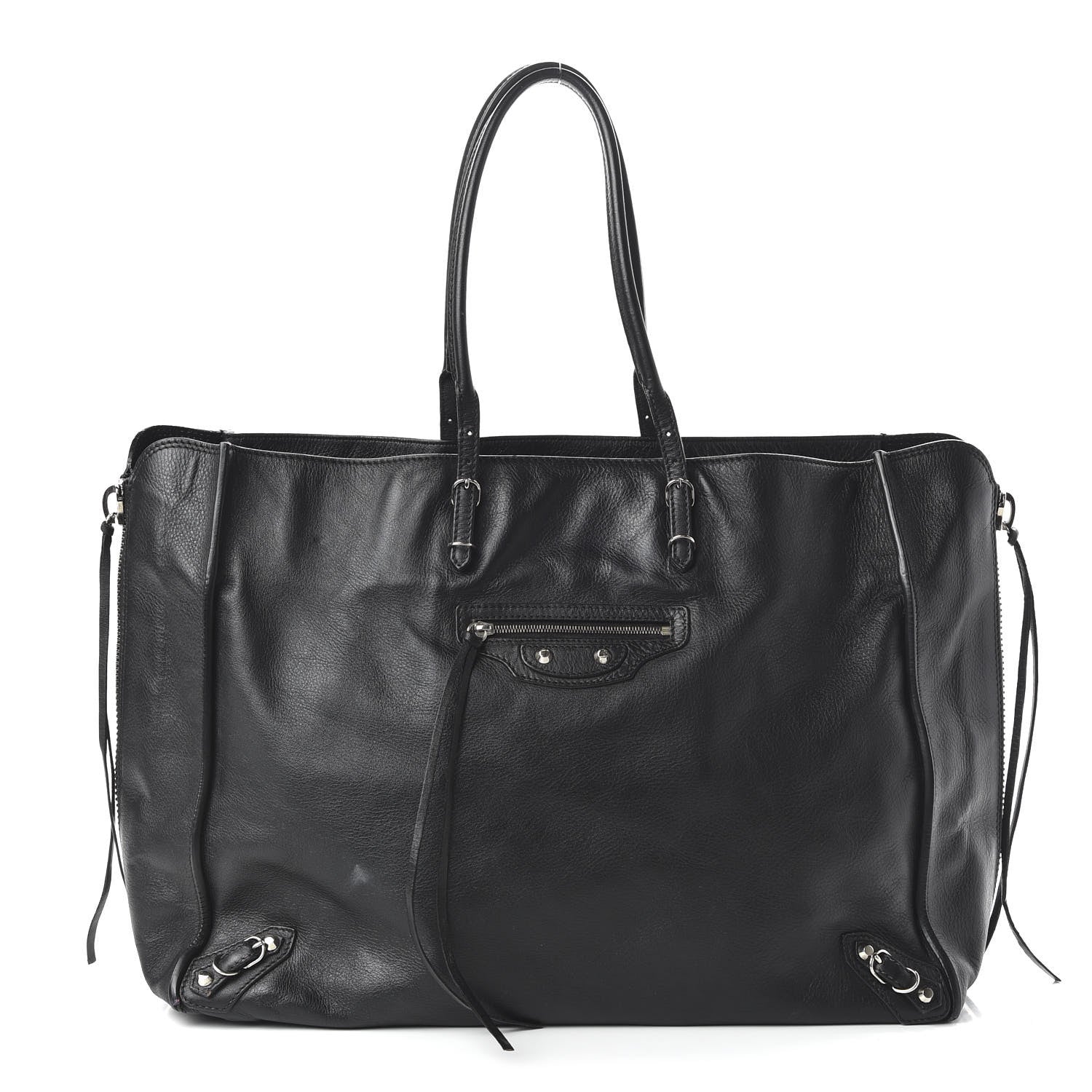 Balenciaga Supple Calfskin Papier A4 Tote Black 1 of 8