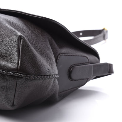 Gucci Deerskin Hip Bamboo Messenger Bag Dark Cocoa 9 of 12