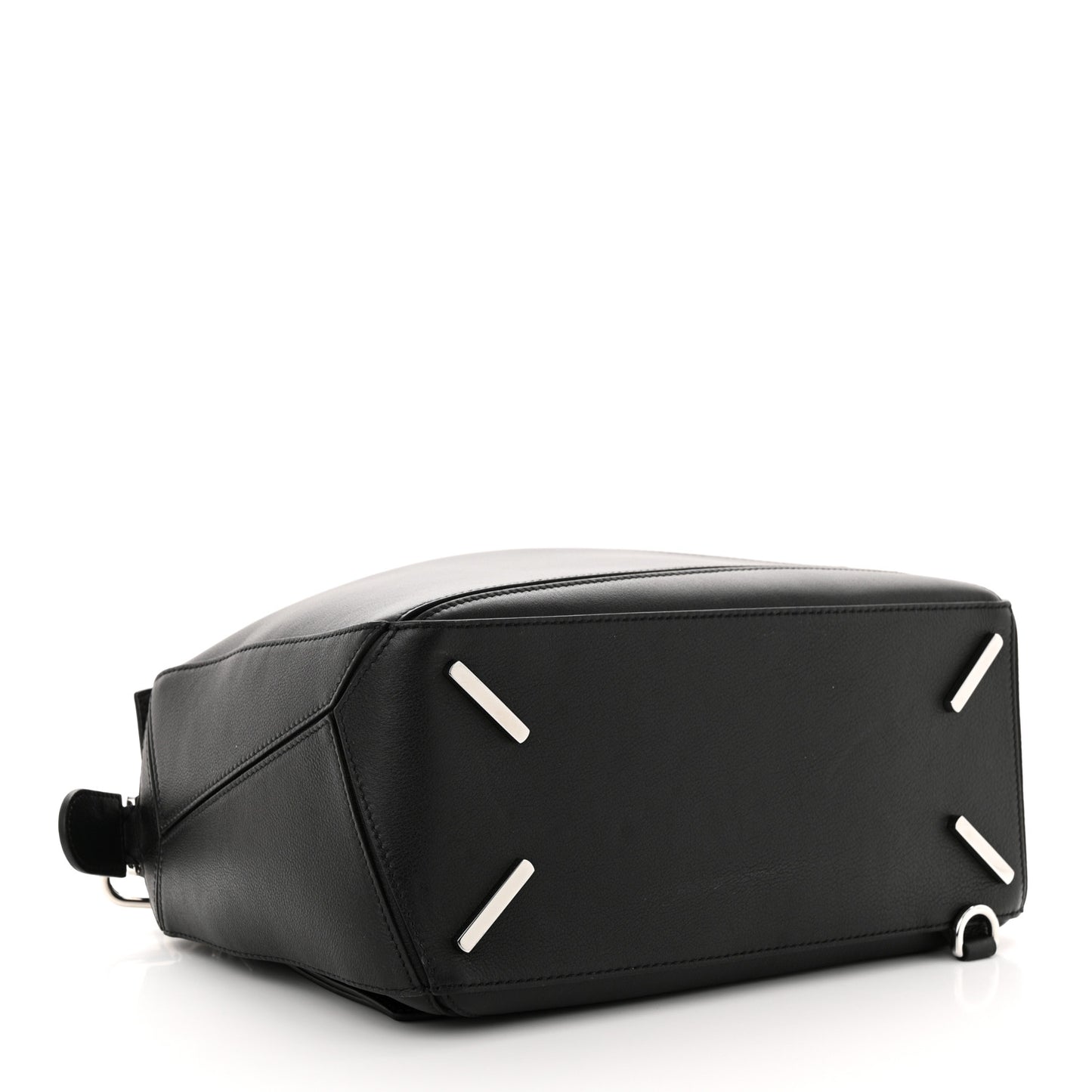 Calfskin Medium Puzzle Bag Black