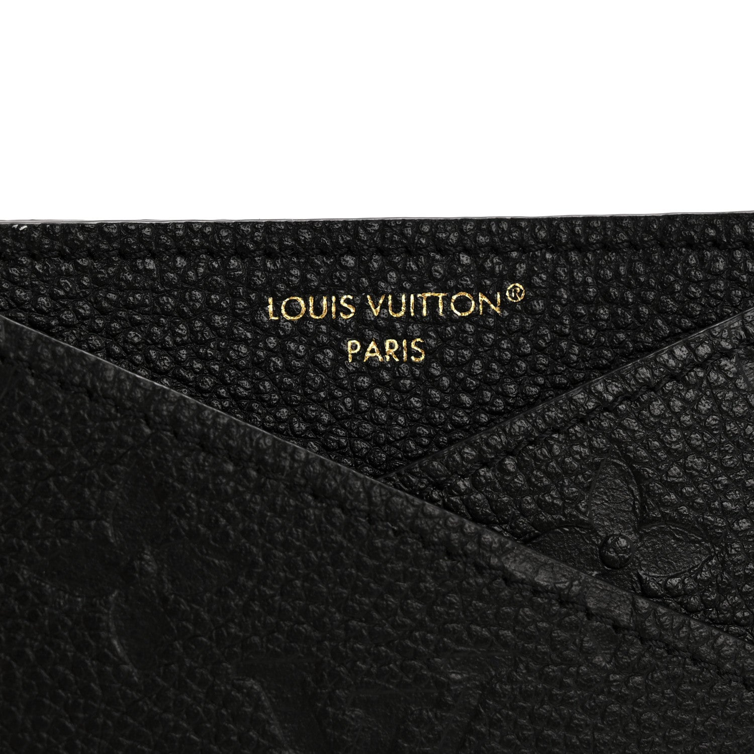 Louis Vuitton Empreinte Criss Cross Card Holder Black 6 of 8