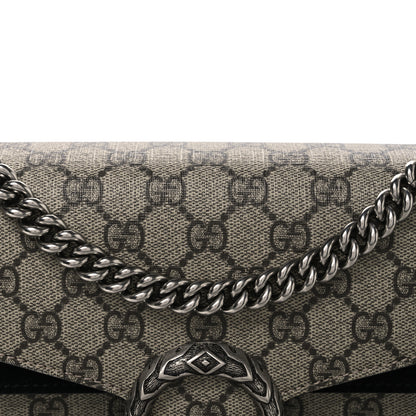 Gucci GG Supreme Monogram Small Dionysus Shoulder Bag Black 8 of 10