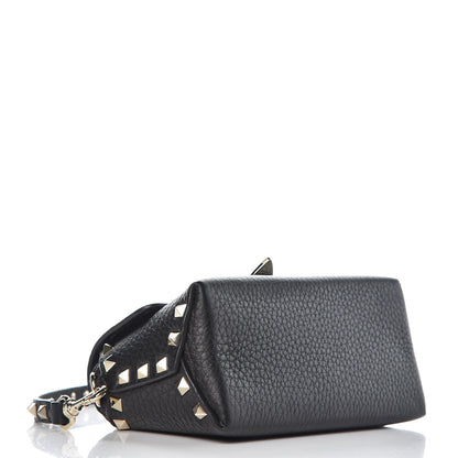 Valentino Garavani Vitello Mini Rockstud Crossbody Bag Black 4 of 10