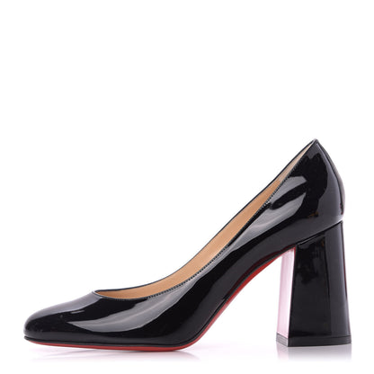 Christian Louboutin Patent Baobab 85 Pumps 37.5 Black 1 of 10