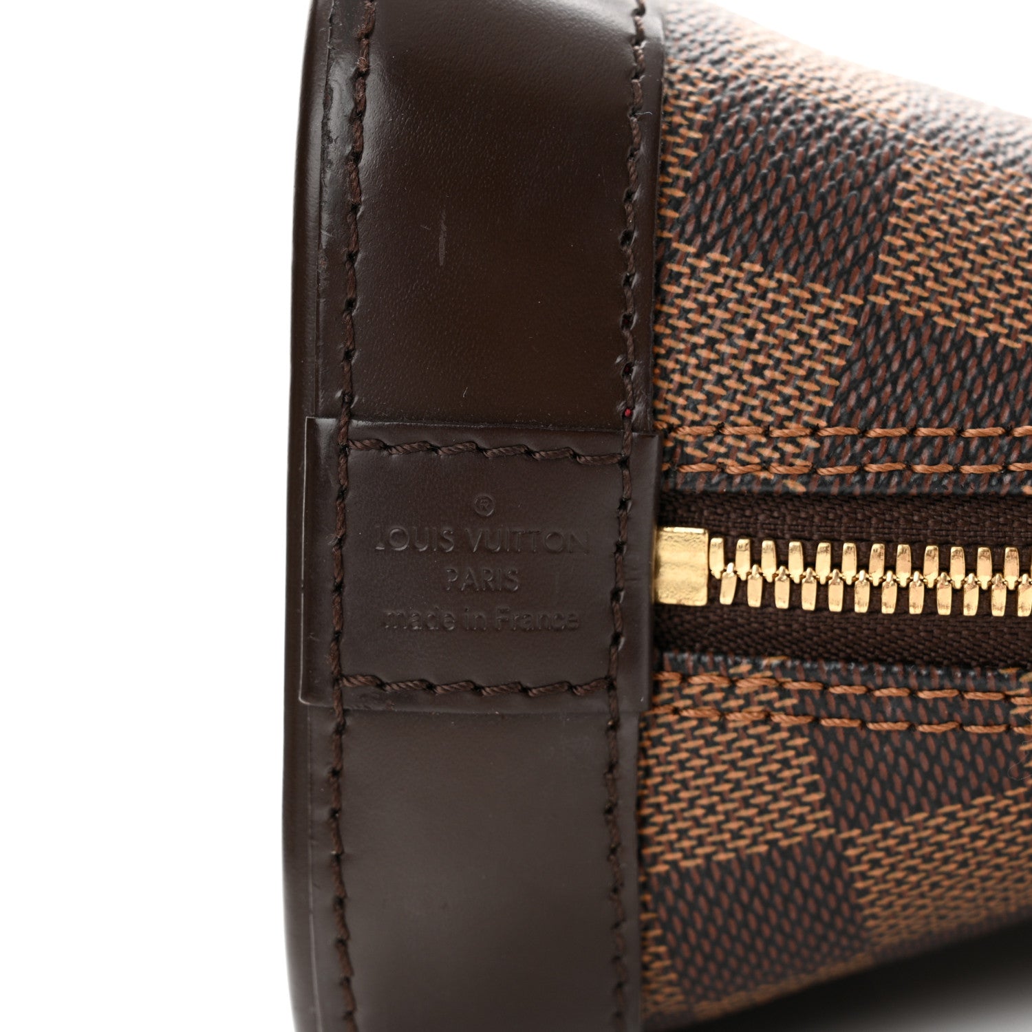 Louis Vuitton Damier Ebene Alma BB 6 of 10