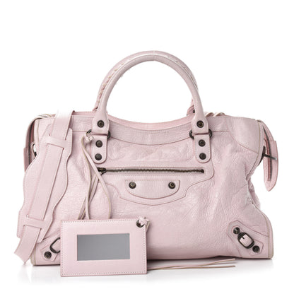 Balenciaga Agneau Classic Hardware City Rose Poudre Rose Petunia 1 of 10