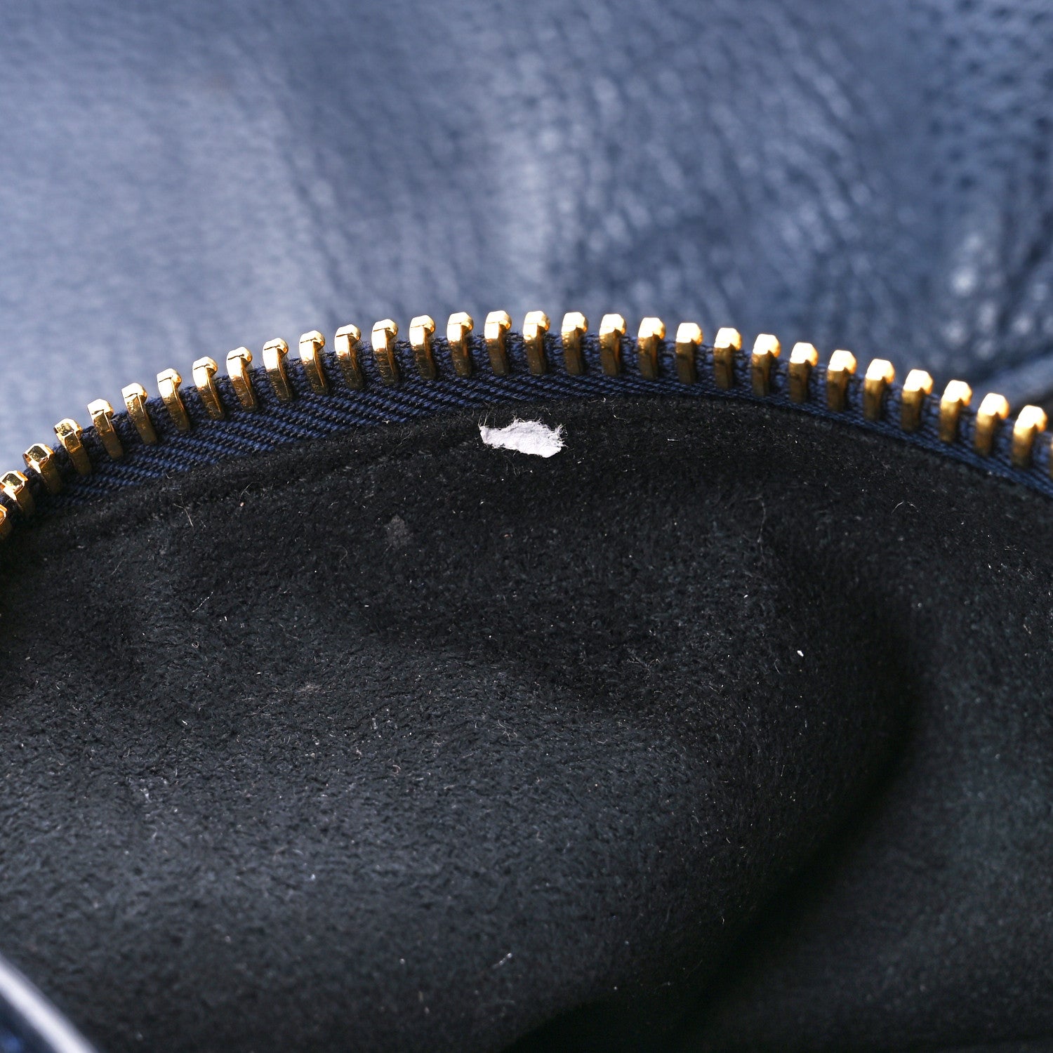 Tom Ford Ramskin Large Alix Padlock Zip Shoulder Bag Blue 12 of 12