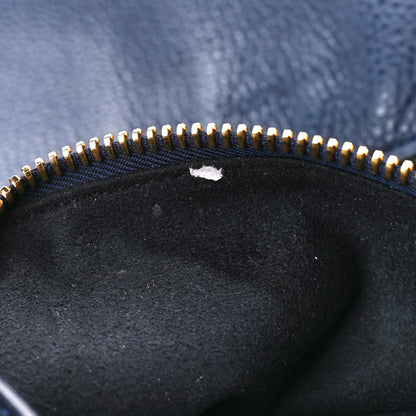 Tom Ford Ramskin Large Alix Padlock Zip Shoulder Bag Blue 12 of 12
