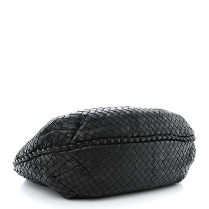 Bottega Veneta Nappa Intrecciato Medium Belly Veneta Hobo Black 4 of 10