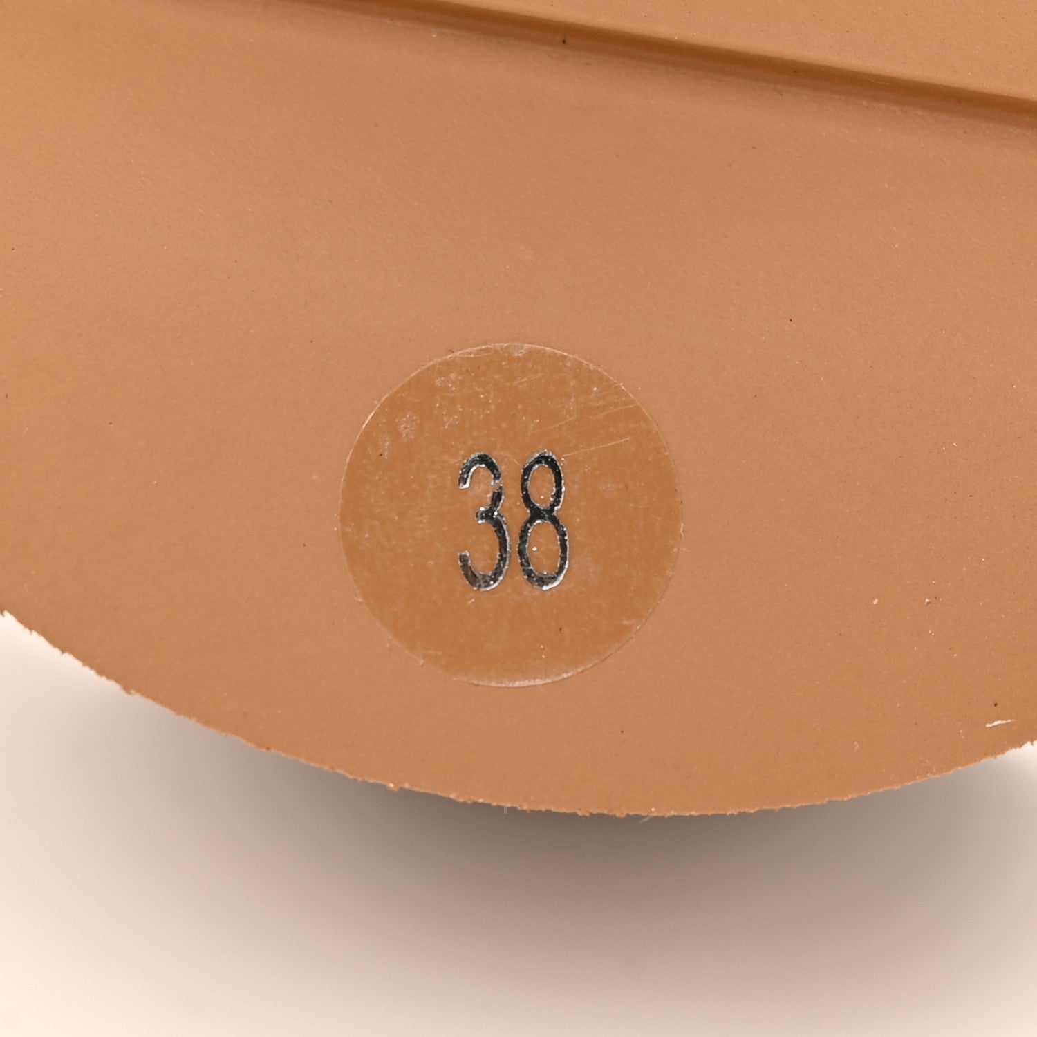 Gucci Monogram Jumbo GG Nappa Samoa Platform 40mm Slide Sandals 38 Camel Ebony New Acero 7 of 11