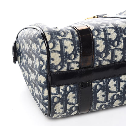 Christian Dior Monogram Boston Navy Blue 8 of 11
