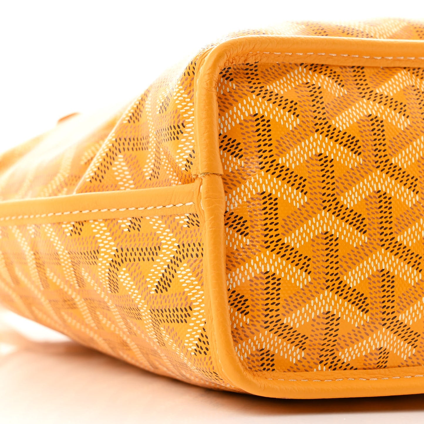 Goyardine Reversible Mini Anjou Yellow