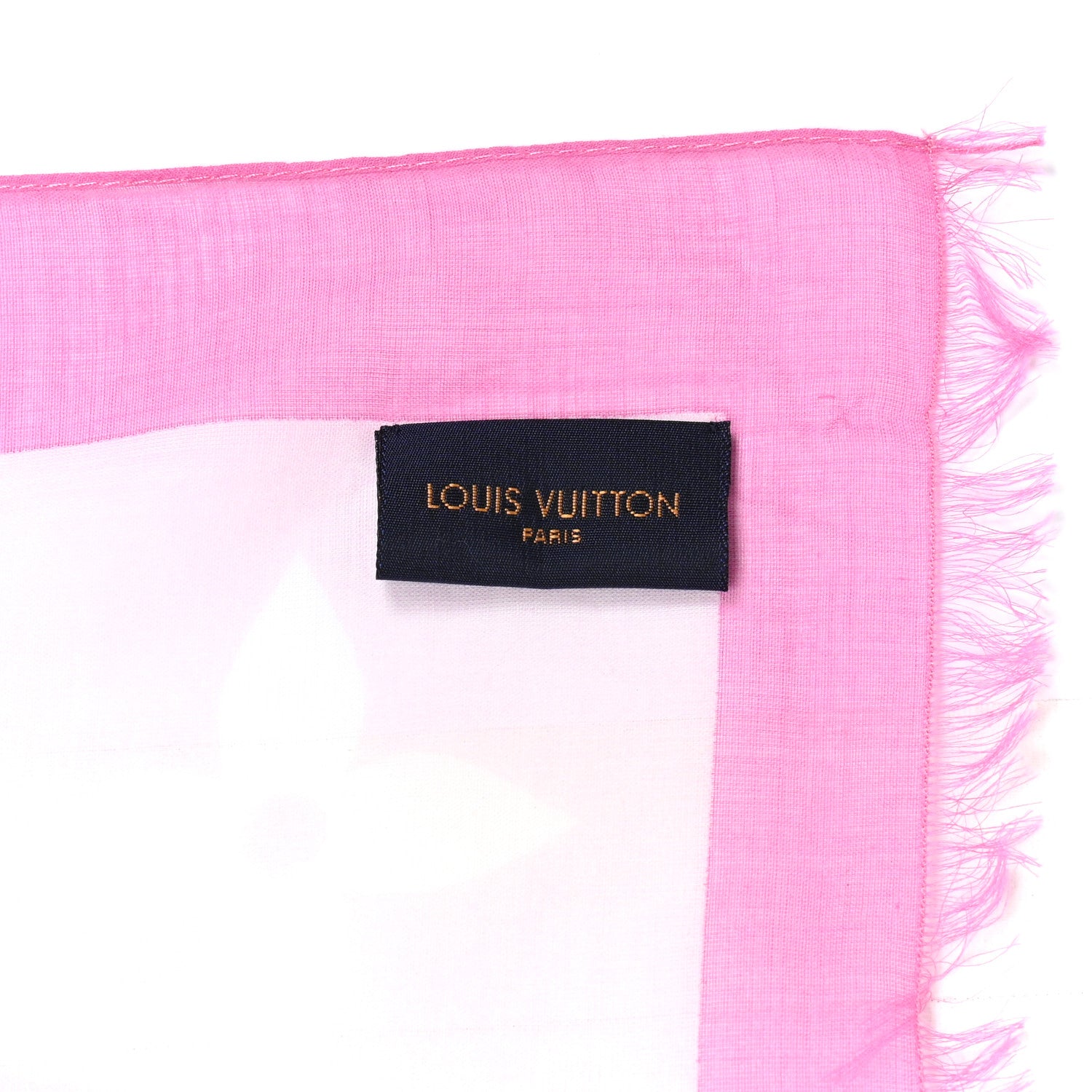 Louis Vuitton Cotton Monogram Escale Pareo Stole Rose 5 of 5