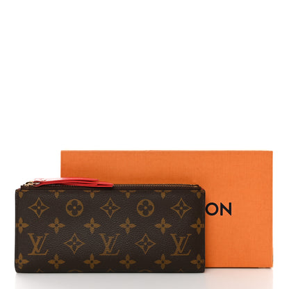 Louis Vuitton Monogram Adele Wallet Coquelicot 3 of 9