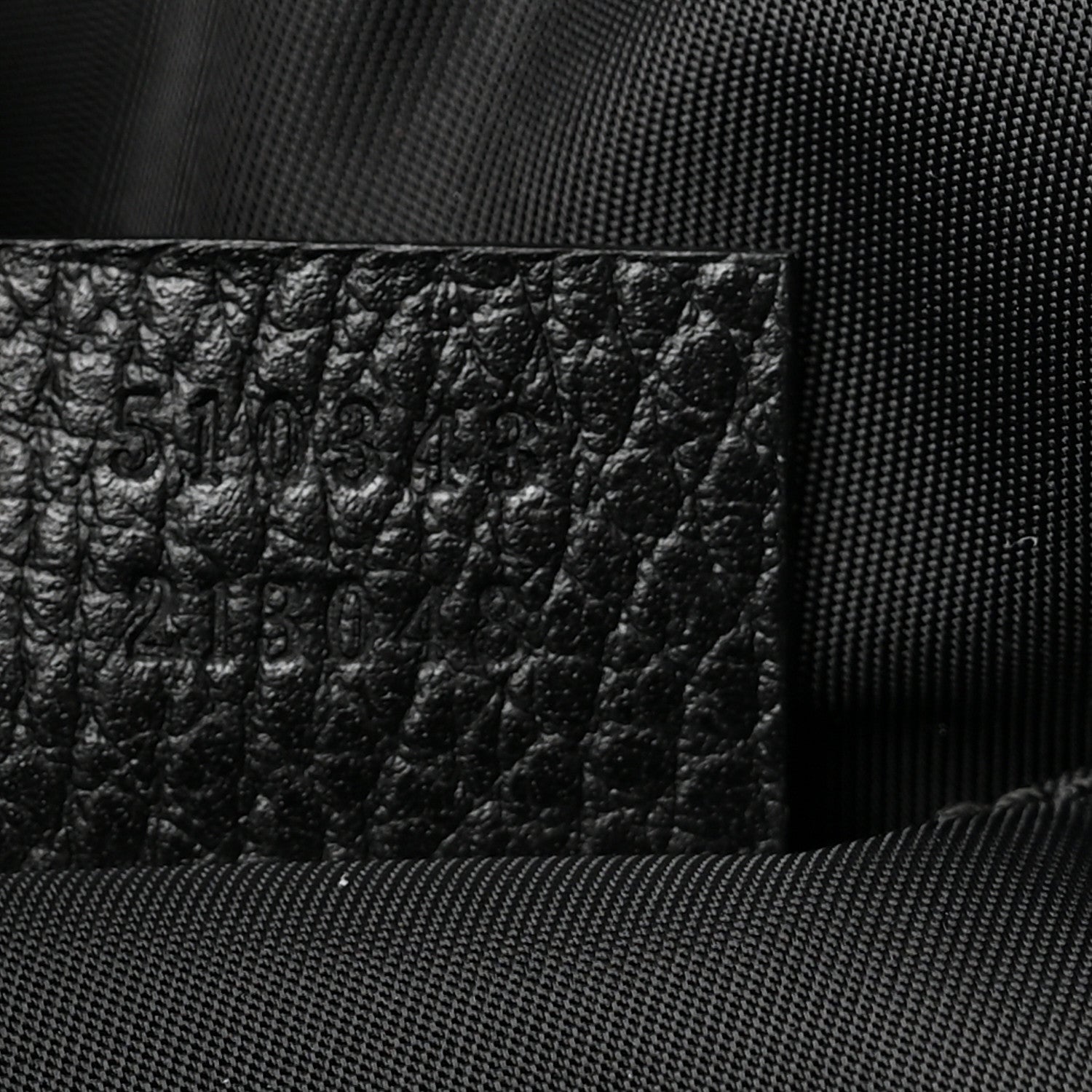 Gucci Nylon Monogram Medium Light Single Buckle Backpack Black 7 of 11