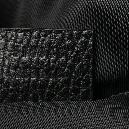 Gucci Nylon Monogram Medium Light Single Buckle Backpack Black 7 of 11