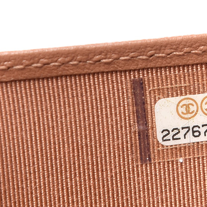 Chanel Lambskin Quilted Compact Flap Wallet Beige 7 of 8