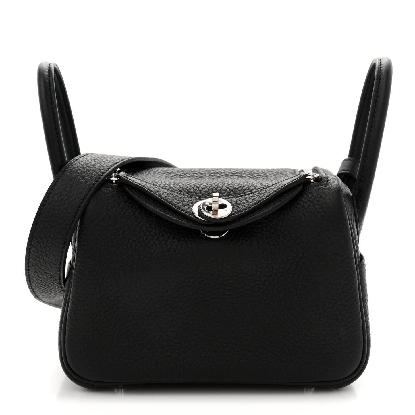 Taurillon Clemence Mini Lindy 20 Black