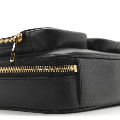 Louis Vuitton Calfskin Monogram Embossed Utility Crossbody Black 8 of 10