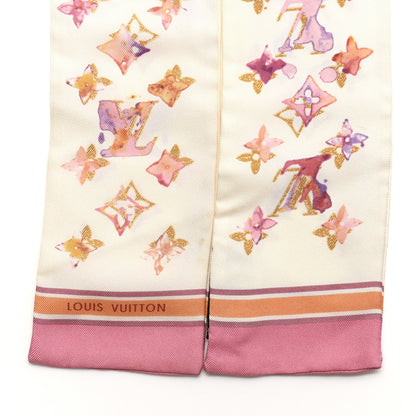 Louis Vuitton Silk Watercolor Aquarelle Bandeau White 2 of 6