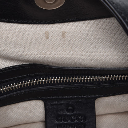 Gucci Soft Calfskin Icon Hobo Black 8 of 17