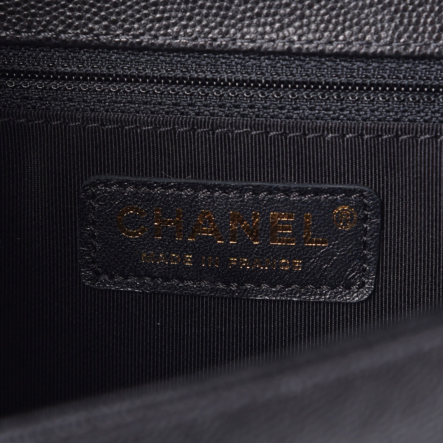 Chanel Caviar Quilted New Medium Boy Flap Black 6 of 8