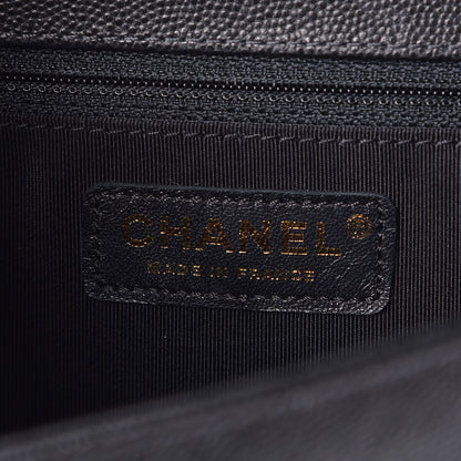 Chanel Caviar Quilted New Medium Boy Flap Black 6 of 8