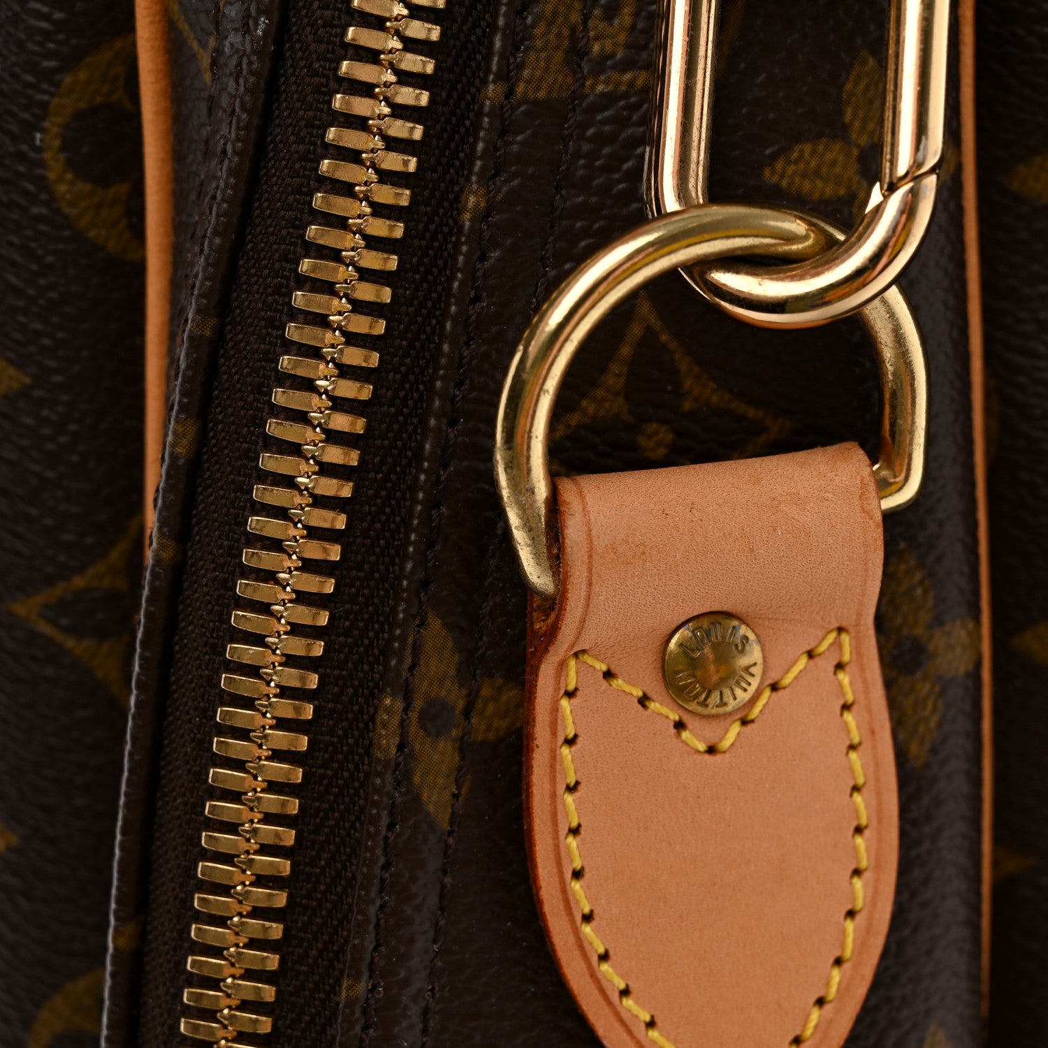 Louis Vuitton Monogram Alize 2 Compartment Luggage Travel Bag 37 of 39