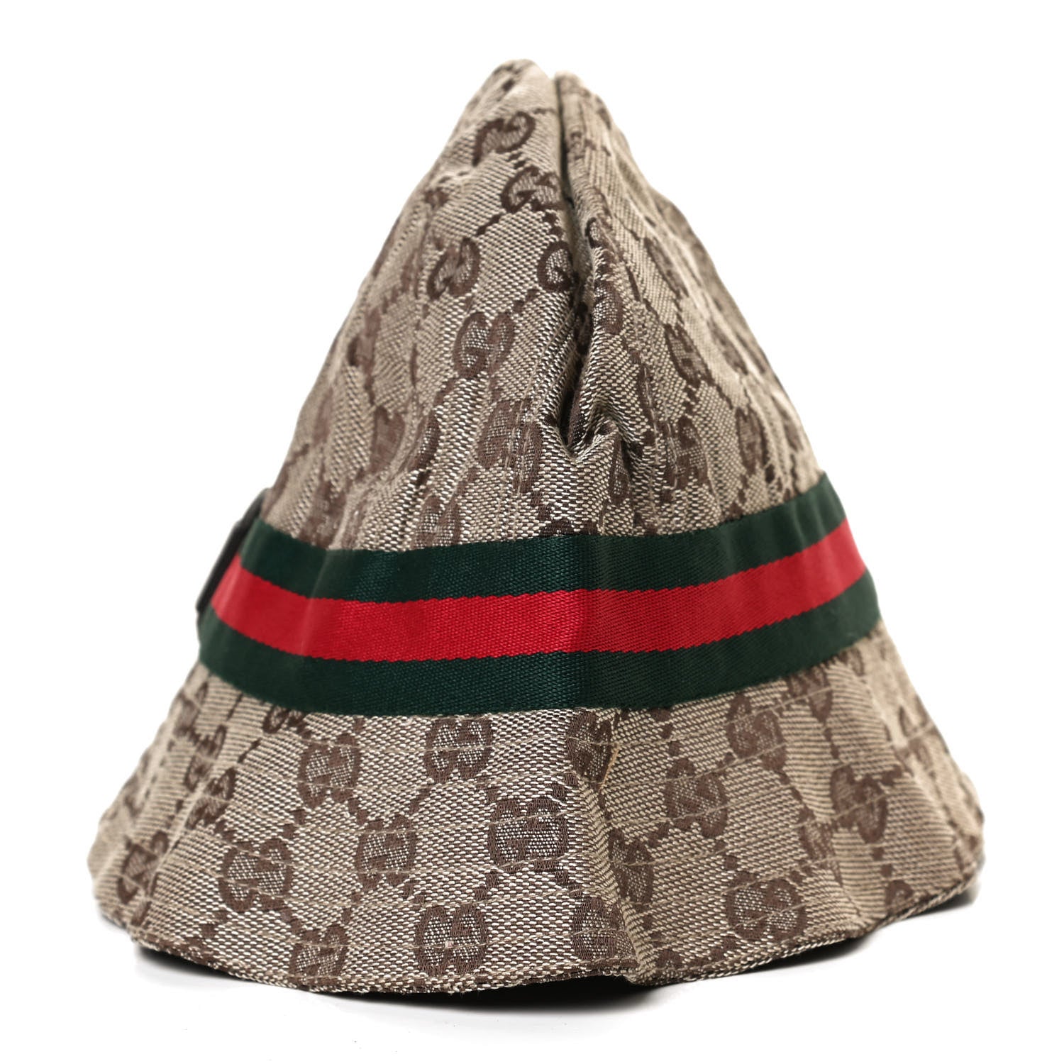 Gucci Monogram Web Bucket Hat L Brown 3 of 7