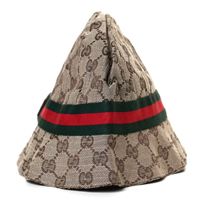 Gucci Monogram Web Bucket Hat L Brown 3 of 7