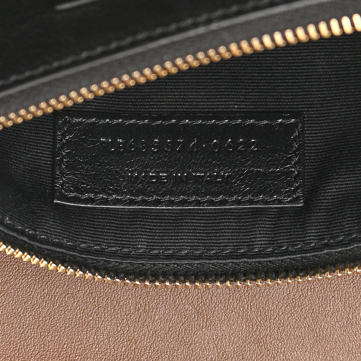 Saint Laurent Nubuck Shearling Quilted Mini Gaby Satchel Natural Tan 7 of 17