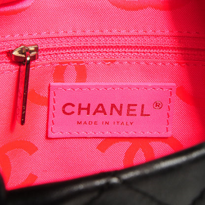 Chanel Calfskin Quilted Medium Cambon Tote Black White 7 of 7