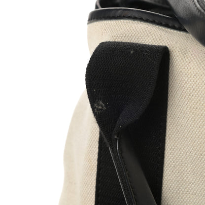 Balenciaga Canvas S Navy Cabas Natural Black 15 of 15