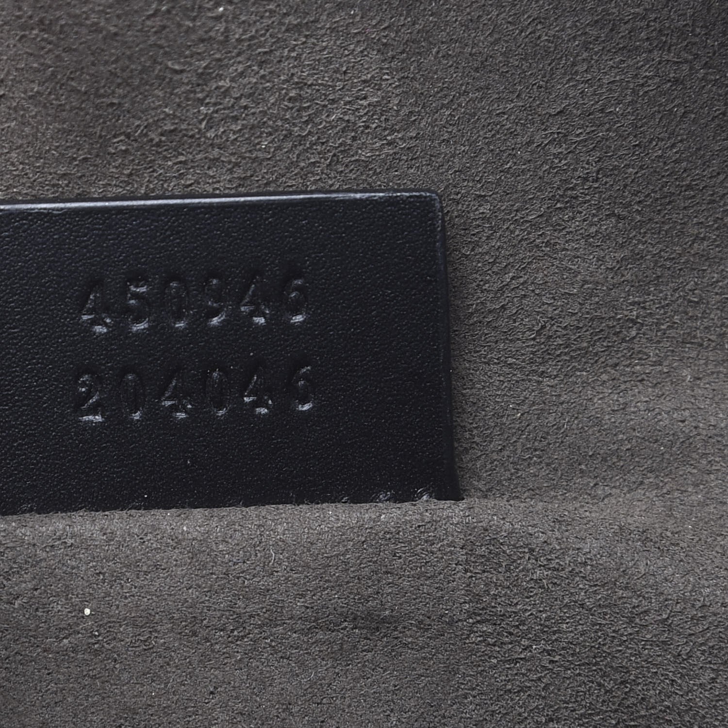 Gucci GG Supreme Monogram Belt Bag Black 6 of 8