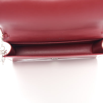 Christian Dior Patent Cannage Lady Dior Clutch Red 4 of 10