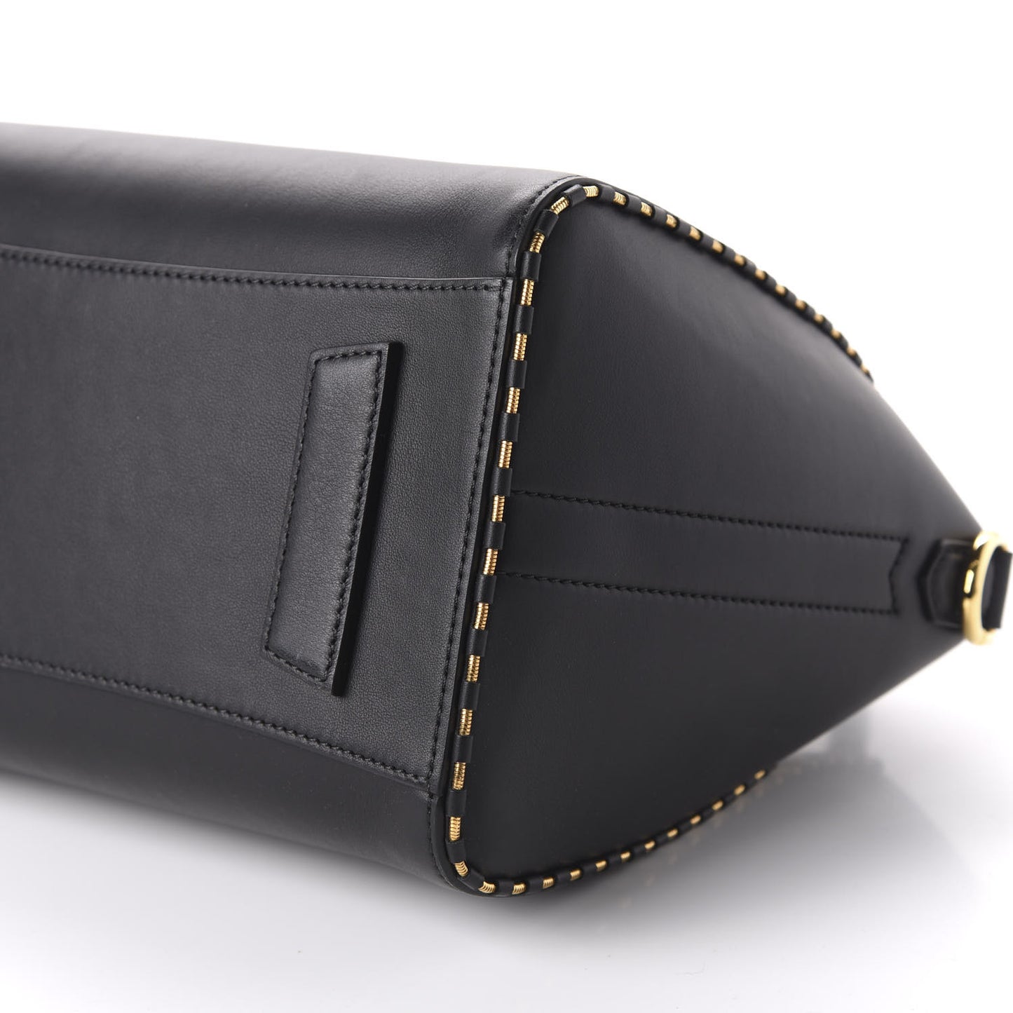 Calfskin Chain Detail Small Antigona Black