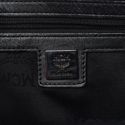 MCM Visetos Studded Small Dual Stark Backpack Black 6 of 9